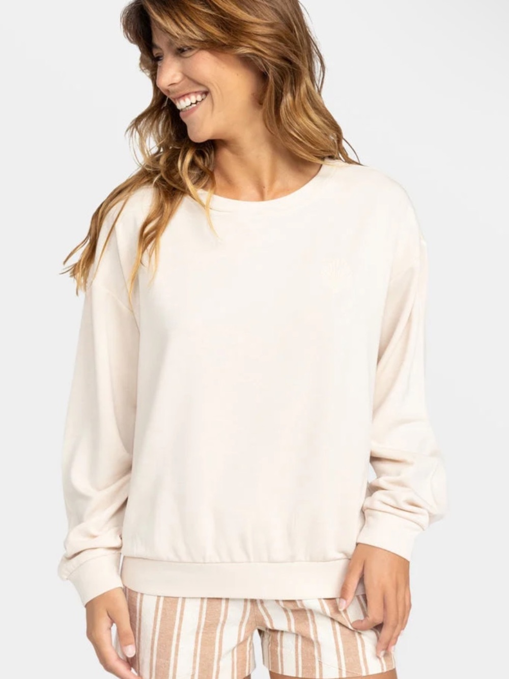 Roxy Surfing By Moonlight Pullover Sweatshirt